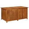 Patio Storage Box 59.1"x31.5"x29.5" Solid Acacia Wood