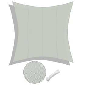 16x16ft Rectangle Sun Shade Sail/Grey