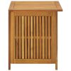 Patio Storage Box 23.6"x19.7"x22.8" Solid Acacia Wood