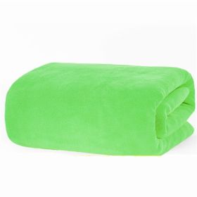 Large Cotton Absorbent Quick Drying Lint Resistant Towel (Option: Fluorescent green-90x190cm)