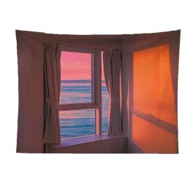 False Window Window Scenery Background Cloth (Option: Citrus Residence-150x200cm)