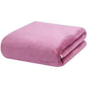 Large Cotton Absorbent Quick Drying Lint Resistant Towel (Option: Purplish red thickened-150x200cm)