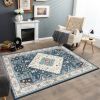 Faux Wool Fabric Area Rugs Doormat