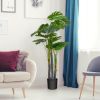 Indoor Outdoor Decorative Accessories Artificial Areca Palm Decorative Silk Tree