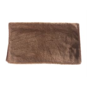 Car Cleaning Towel Sanding Absorbent Wash Car Wipes (Option: Brown-60x180cm)